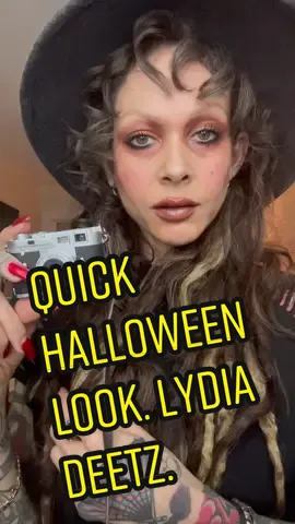 Quick Lydia Deetz. Products Angela #uomabeauty Zero @urbandecaycosmetics #beautyover40 #quickmakeup #halloweenlook #halloweenmakeuptutourial