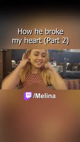 Reply to @grapekoolaidn815 This is how :( Part 2. #streamer  #Twitch  #melinagoransson  #JustChatting