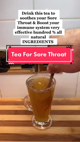 Tea For Sore Throat #virus #fyp #4u #foryoupage #foryou