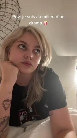 Pov: c’est moi la drama queen