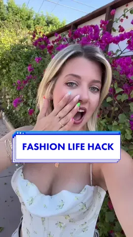 Who already does this? #LifeHack #outfitoftheday #OOTD #fashionhack
