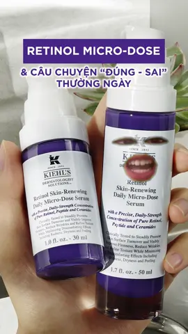 Bingooo? Bạn đã vận dụng đúng #sucmanhtaitao Retinol Kiehl’s mỗi ngày chưa?#kiehls #kiehlsvietnam #dakhoecungkiehls #BeautyTok #retinol #skincare#tips