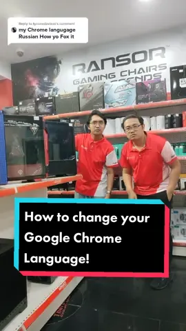 Reply to @tyronedavisss Here's how to change your Language on Google Chrome! 👍 **Check the pinned comment for instructions**