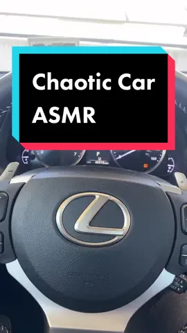 Who else likes this song 😂 LoFi Car ASMR! #lexus #asmr #carasmr #fastasmr @Lexus