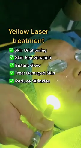 Get a glowing skin with our Yellow Laser Treatment ✨ contact us today #fyp #skin #skinlaser #trending #vivoX70PhotographyRedefined #skincare #foryou