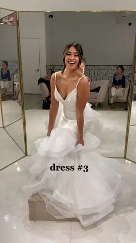 which one is your favorite?? 🤍💍 #weddingdress #bride #ad @allurebridals @bellasposawedding