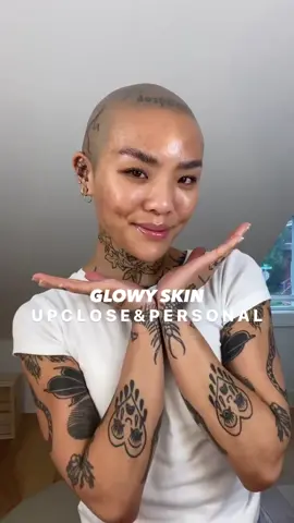 Upclose glowy skin tutorial feat @smashboxcosmetics Halo Plumping Dew and Halo Tinted Moisturizer *elite combo* #smashboxpartner