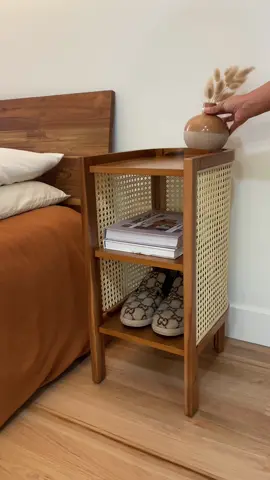 Side table upgrade #homedecor #bedroomdecor #curahome