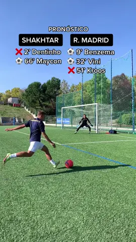 Pronóstico Shakhtar VS R. Madrid 🤯