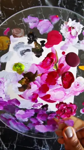 That trend where you show your #colorpalette and then what you created #foryoupage #flowergirl #fyp #pinkart