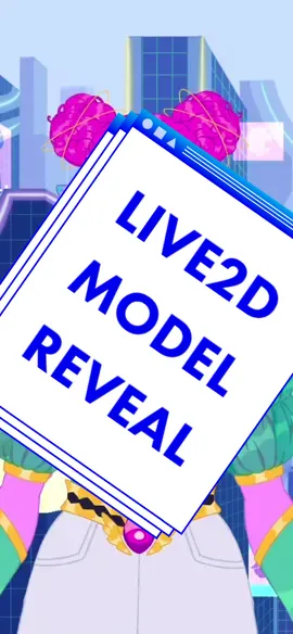 LIVE2D MODEL REVEAL! 🤩 Art by me, rigging by @/Sophielpaka on Twitter #vtuber #envtuber #live2d #artistsoftiktok #aliengirl