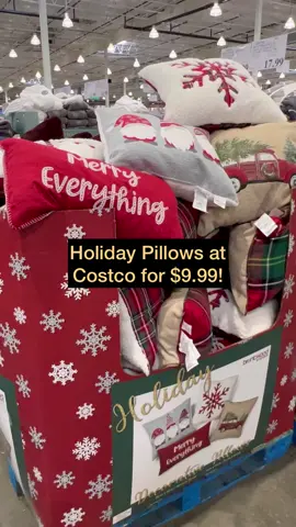 Holiday Pillows at Costco! #costco