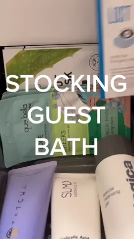 Stocking guest bathroom for friends this weekend❤️ #restock #asmrrestock #restocktiktok #bathroomrestock #bathroomtips #restockday #restockwithme