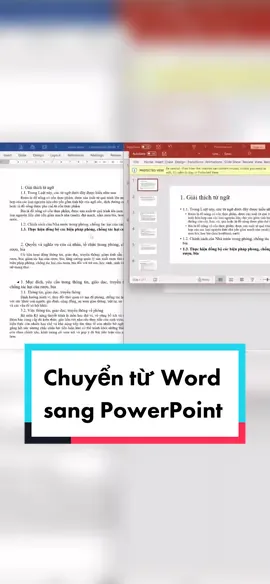 Chuyển Word sang Powerpoint #office_ez #dcgr #LearnOnTikTok #word #powerpoint
