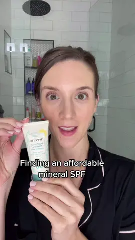 I have so many fave mineral SPFs and this one is NOT itttt #spf #sunscreen #skintok
