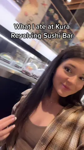 Comment how much you think all of this was👀🤪 #fyp #whatIate #kurasushi #revolvingsushi #fyp #obsessed #sushi