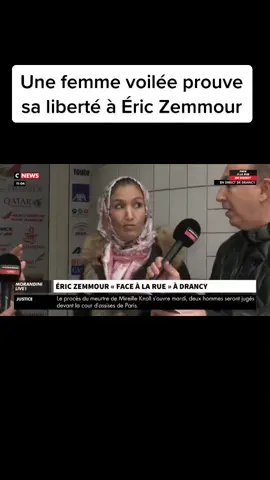 #ericzemmour #zemmour #foulard #islam