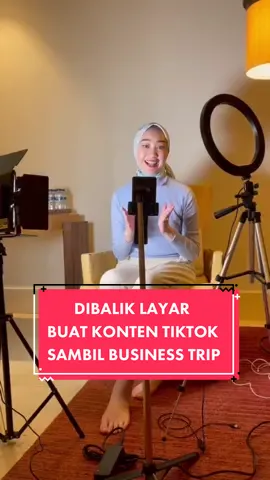 Jadi kalo kerja ke luar kota bisa sekalian liburan? Ooo tentu tidak 🤣 #samasamaberkarya #dibaliklayar #saatnyaberanimulai