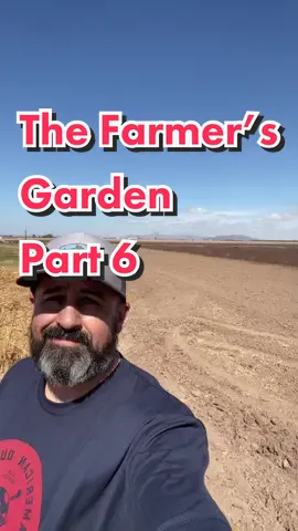 A lot has happened behind the scenes with the garden. After turning some ground I’d like to welcome you to The Farmer’s Garden. #GoBigOrGoHome