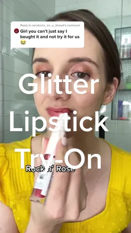 Reply to @serotonin_on_a_thread  $7 lipstick vs. $58 Tom Ford? What do we think? #glitterlipstick #lipstick #lipstickswatch