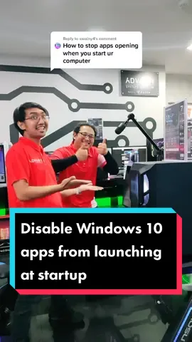 Reply to @swainy4 Here's how to disable WINDOWS 10 Apps from Launching at startup#howyoufixthat #tutorial