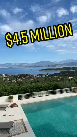 Who can say they stayed in a $4.5 MILLION mansion in Greece !!?    I love my life!    #greece #corfu #masion #luxury #tiktok #foryou