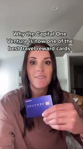 A few reasons why I like this card- 1. 1:1 transfer partners 2. 2x the points on all purchases 3. Statement credit for tsa Precheck/global entry! #travelpoints #creditcards #creditcardpoints #awardtravel #pointsandmiles #fyp #dfc #venture #capitalone