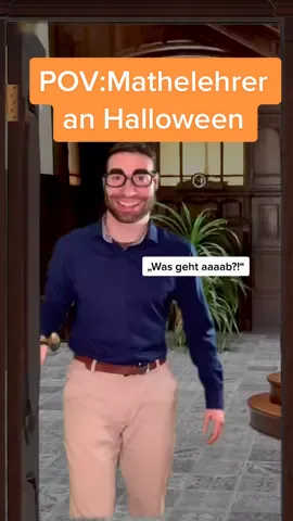 Dann noch ein fröhliches Gruseln noich?! 🥸👆🎃#fürdich#halloween#mathe#lehrer#pov#creatorsfordiversity