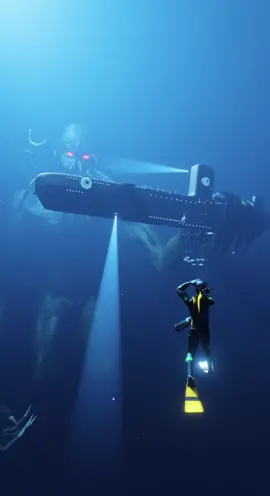 no osen enfrentarlo. Inclínense ante Cthulhu🐙 #cthulhu #cgi #lovecraft  #talasofobia #megalophobia