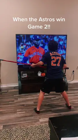 Born and raised Astros fan!! @gooderking27 #astros #WorldSeries #baseball #riskybusiness #imsohappy