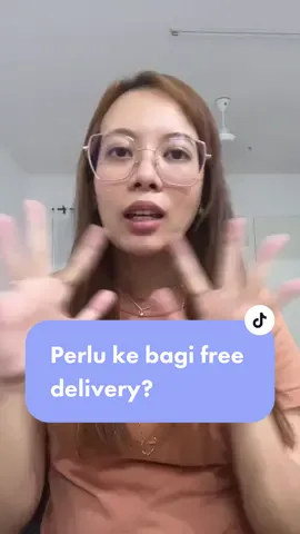 Perlu ke seller bagi free delivery? Cuba komen pendapat korang! #aenshares #alluskin #smallseller