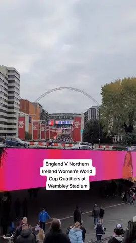 Great turn out and game #England #NorthernIreland #LondonBeautifulLife #GlobalBeautifulLife #ASOSAlterEgo #ExpectingGen1 #wembleystadium #Wembley #football #femalefootball #WomensFootball #worldcup #tiktok #trend #viral #fyp #foryou #foryoupage #trending #matchday #match #sport #footie