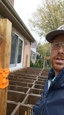 Rebuilding a deck. #posts #howto #fyp #foryou #DIY #decksoftiktok