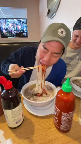 I pho king love pho #healthyfood #pho #mukbang #taibovien