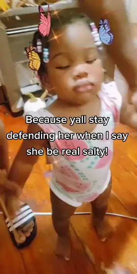 somebody better come get her! 😒  #babiesoftiktok #mom #baby #toddler #kids #fyp #foryou