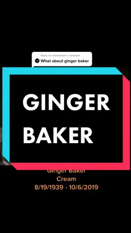 Reply to @smallsmok  He had a style of his own. #RIP #gingerbaker #cream #rock #blues #jazz #drummer #grateful ☮️❤️🥁