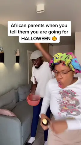 They will say what kind of demonic gathering is that 🤣🤣🤣#babsandamara #halloween #africanparents #africanhome #africanparentsbelike #fyp #relatable