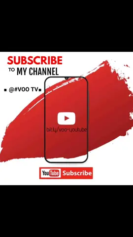 The new #VOO TV Youtube Channel is up! Hit SUBSCRIBE @#VOO TV. SUBSCRIBE LINK is in my BIO. #voo_tv  #youtube  #kenyanstiktok  #kenyansinqatar #kenyansingulf  #share  #tag