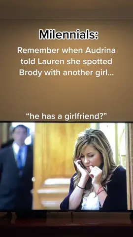 #milennials do you remember this revelation revealed on #thehills ? #audrinapatridge #laurenconrad #brodyjenner #y2k