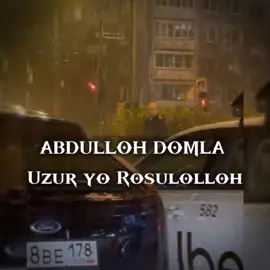uzur  Yo Rosulolloh  Bizni  kechiring #abdullohdomla #abdullohdomlamaruzalari #oshiqlartv #solih_uz1 #ummati_rosululloh