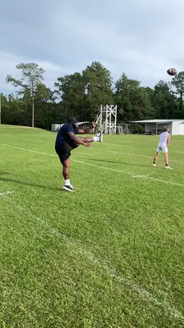 How far do you think this punt was? 😈🤫 #CHASINGR8NESS #builtdifferent #ShowYourGlow