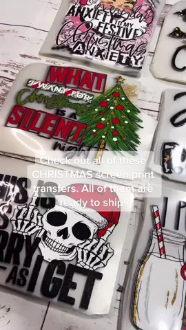 Link in bio. #MakeItMagical #screenprinttransfers #bleachedshirttutorial #bleachedshirtsobsessed #christmas #santa #fyp #christmascountdown