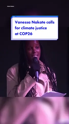 #VanessaNakate says people from the most affected areas should be listened to. 🌏 #COP26 #climateaction #climateactionnow #climatejustice #Glasgow