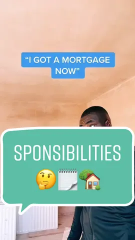 Yeah we got sponsibilities now 😅 #mortgage #money #funny #finances