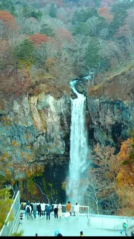 華厳の滝🇯🇵❤️日光 Kegon Waterfall #おすすめ #fyp #japan #おすすめ乗りたい #華厳の滝 #日光 #滝 #オススメ #nikko #kegonfalls #ドローン #autumn #autumn2021 #秋