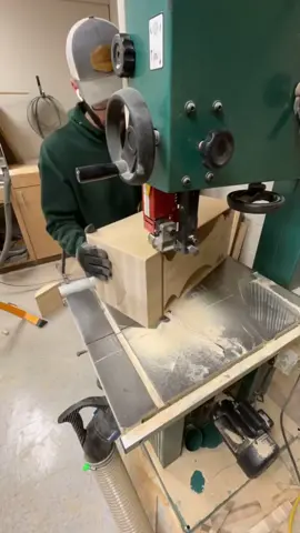 This pedestal table base is hard work but it sure is pretty! #wood #woodworking #pedestal #LearnOnTikTok