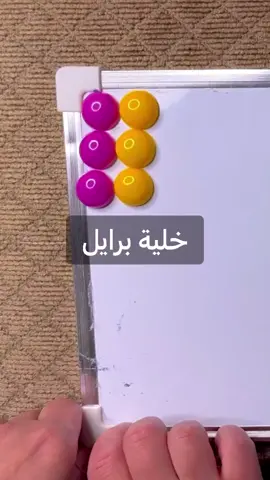 خلية برايل للمكفوفين #برايل_للمكفوفين #مكفوفين #تعلم_لغة_برايل