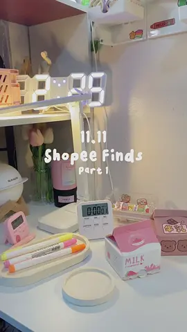 Back with shopee again!🤩 Link in bioo!🛒🥰☁️✨#fyp #aesthetic #shopeefinds #shopeeph1111 #paskonasashopee #shopeechristmasinourcarts #deskessentials