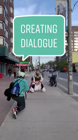 What it’s about; trying to create a #dialogue! Let’s show people our #beauty. Thank you 4 your help, @lisanasson 🔥 #WeAreHere #IndigenousTikTok #Love