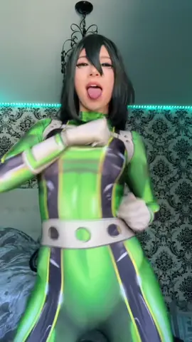 Reply to @litterallyso_dogkid oh what a shame 👀🙊 #egirl #froppy #anime #myheroacademia